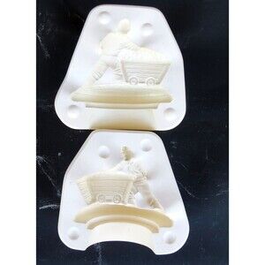 Hershey Coal Miner Pushing Cart Slip Mold H 245 B